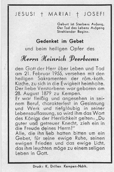 Totenzettel Heinrich Peerbooms 1955.jpg